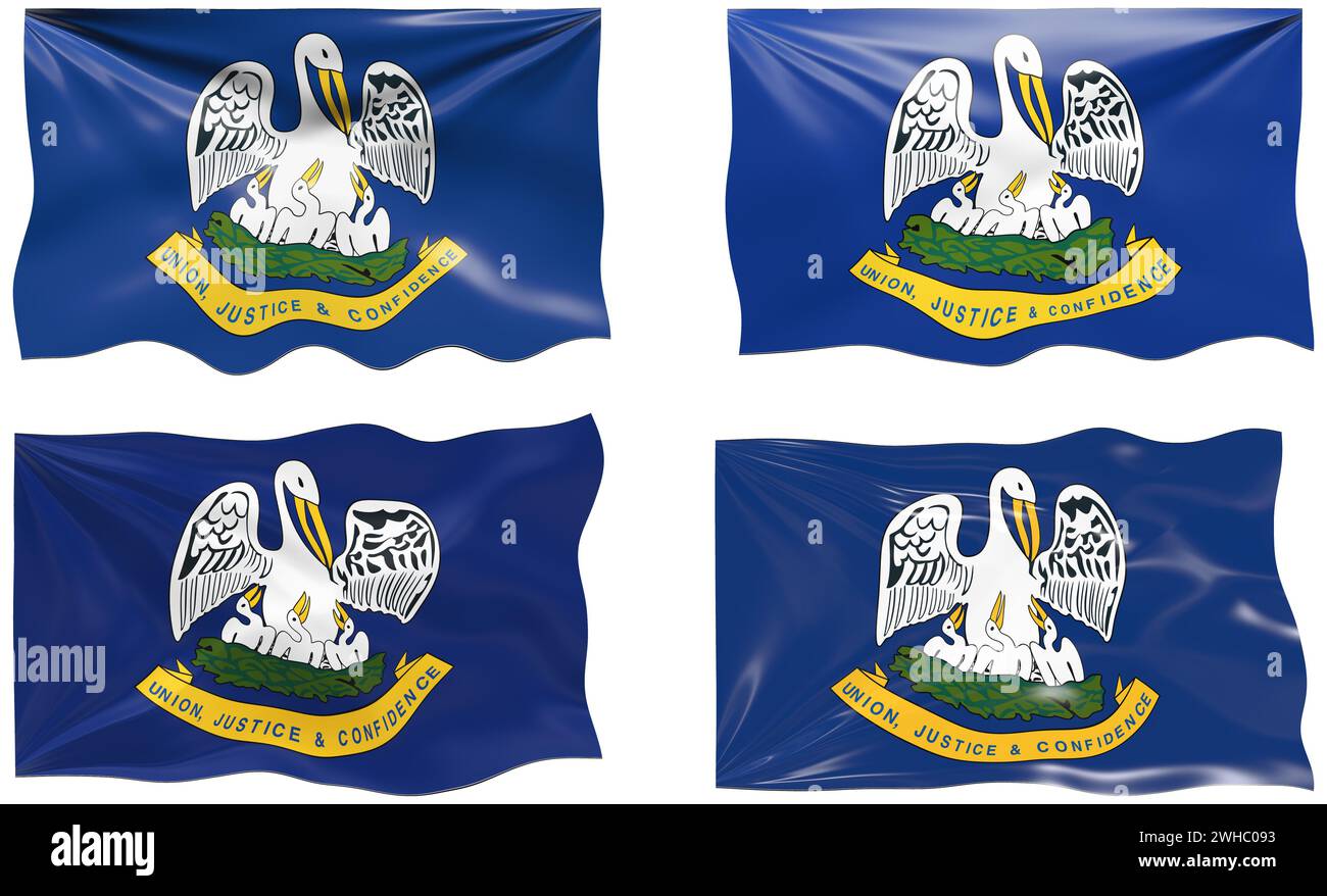 Flag of Louisiana Stock Photo Alamy