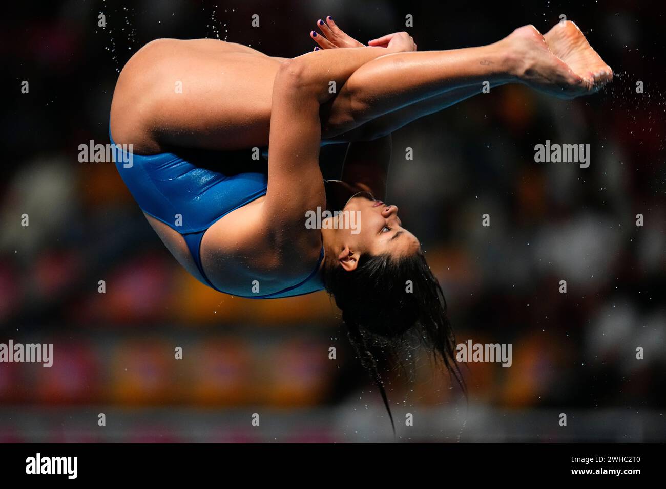 Aranza Vazquez Montano of Mexico competes during the women's 3m ...