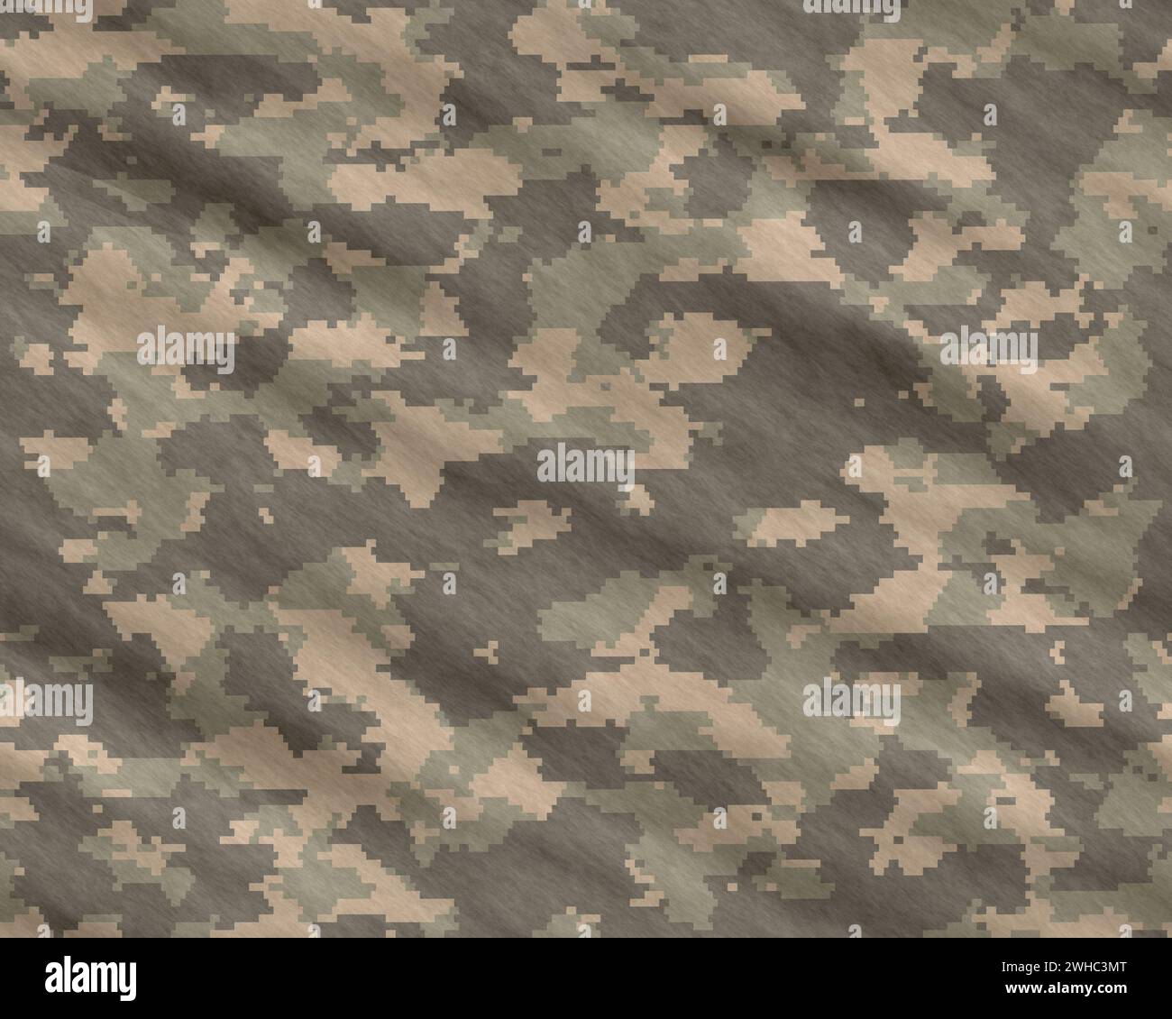 Digital camoflage camo background Stock Photo