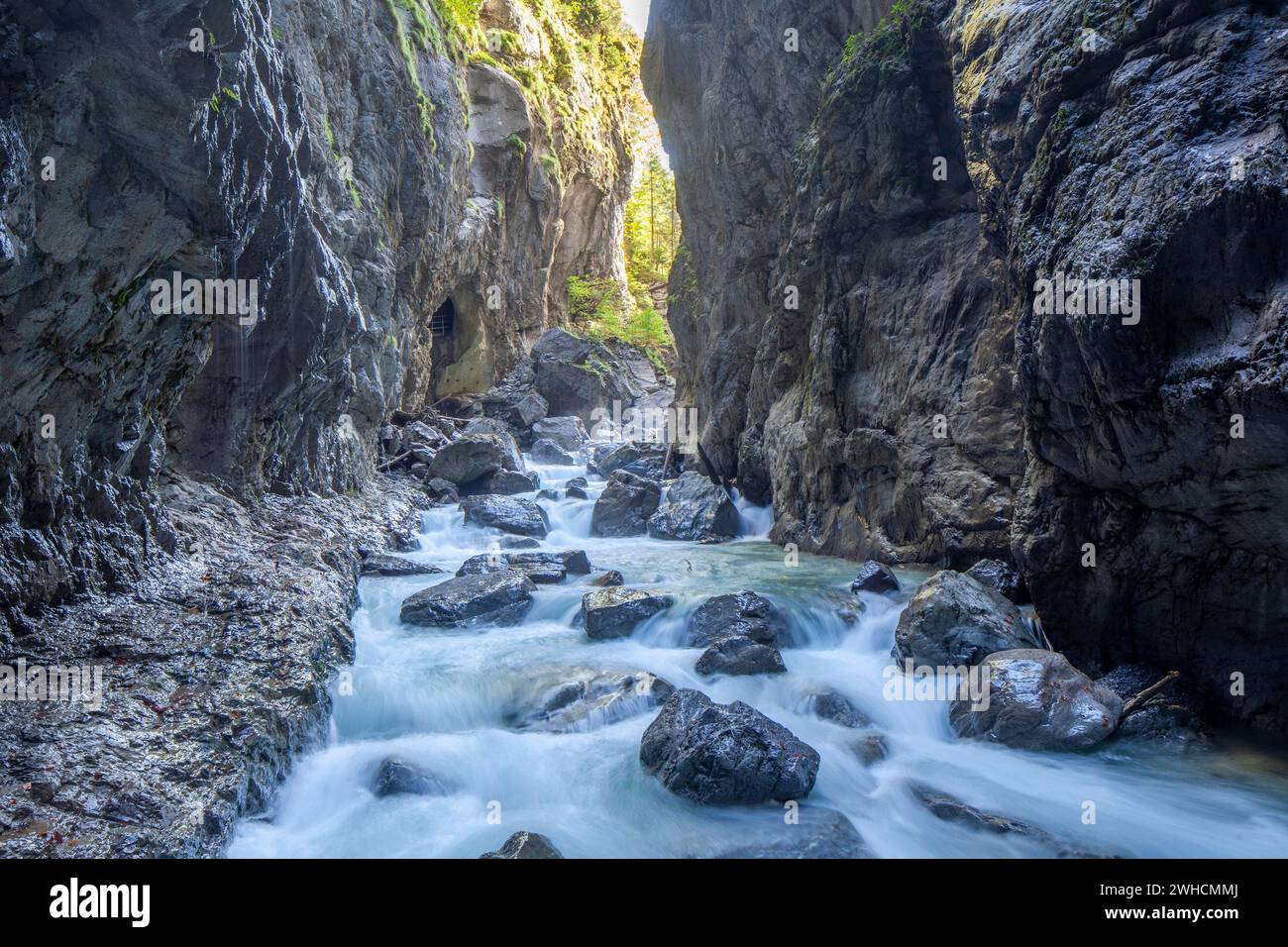 Partnachklamm Gorge Garmisch Partenkirchen Upper Bavaria Bavaria Partnachklamm Gorge Garmisch Partenkirchen Upper Bavaria Bavaria