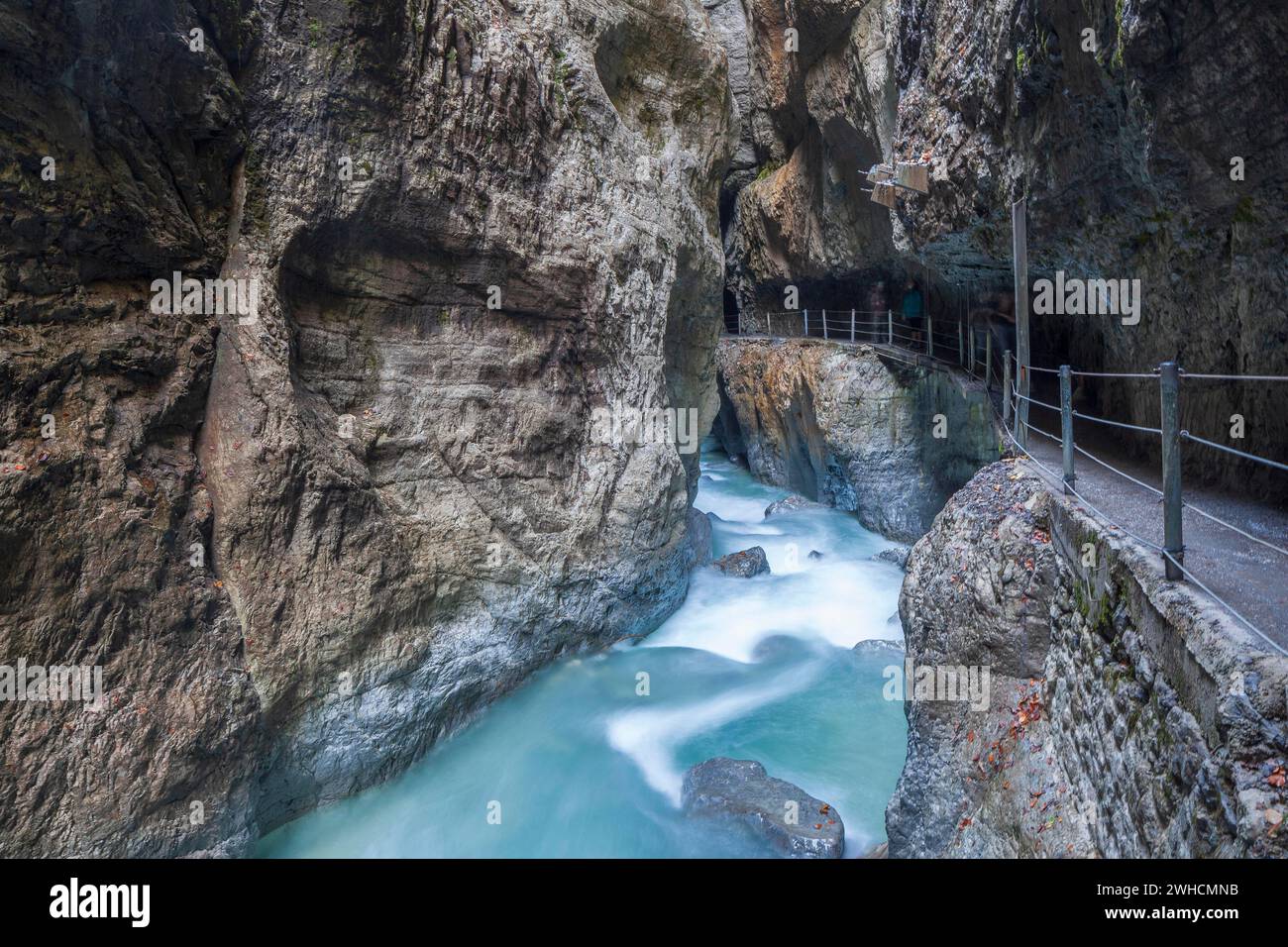 Partnachklamm Gorge Garmisch Partenkirchen Upper Bavaria Bavaria Partnachklamm Gorge Garmisch Partenkirchen Upper Bavaria Bavaria