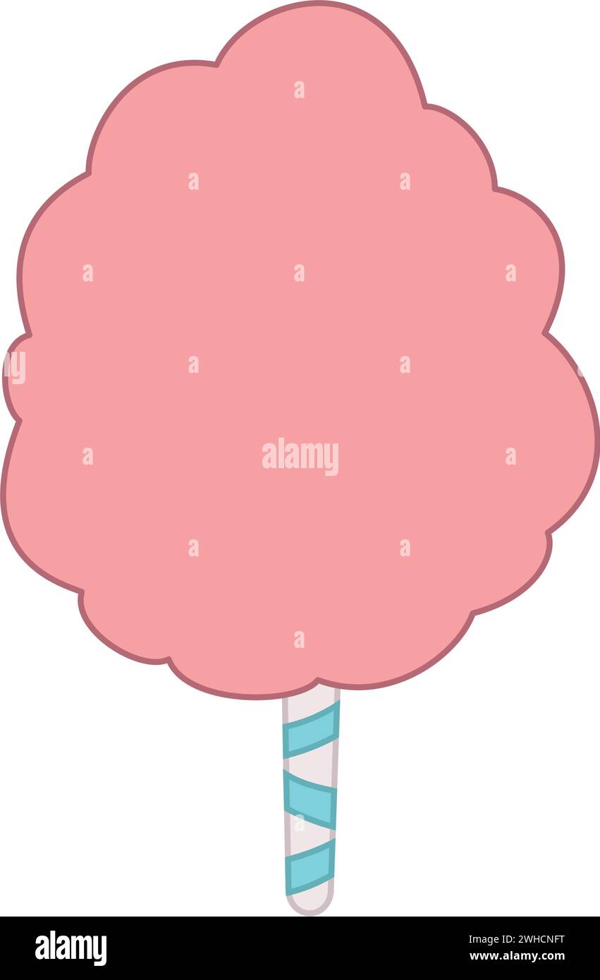 Cotton candy colored Stock Vector Images - Alamy