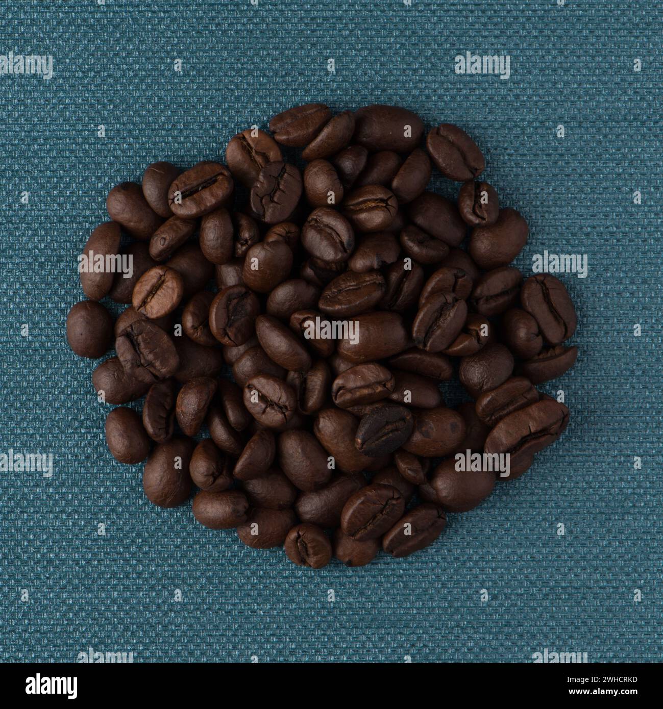 Circle of coffee Stock Photo - Alamy