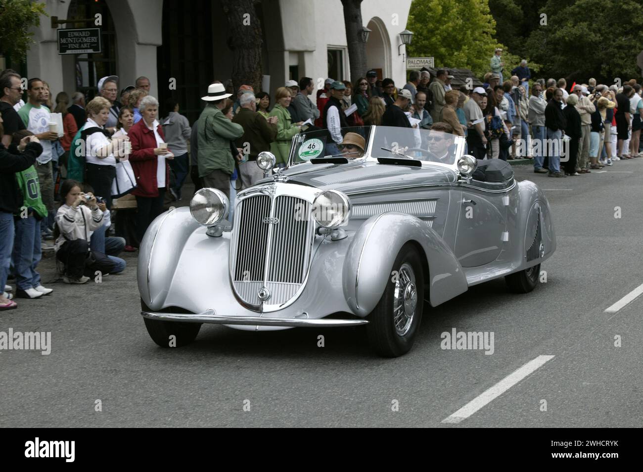 1938 Horch 853 Special Roadster automobile classic car Stock Photo