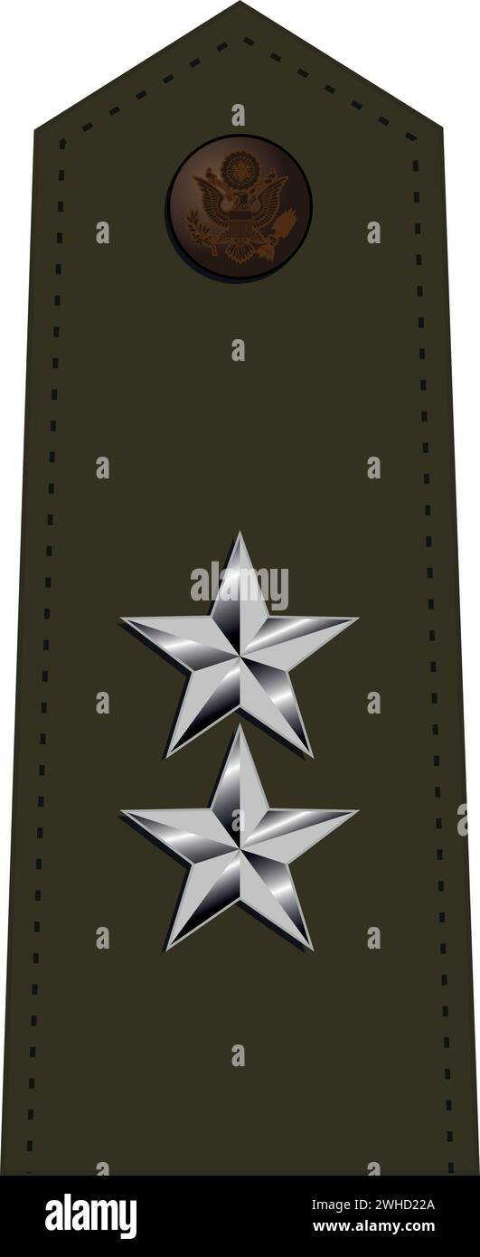 Us Army Major General Stock Vector Images - Alamy