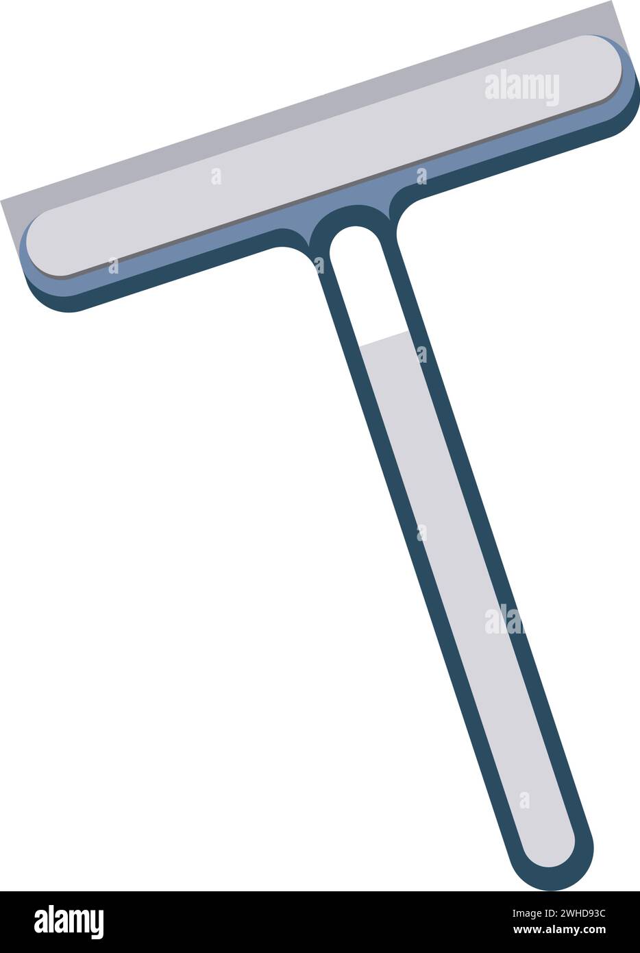 Isolated colored window cleaner icon Vector Stock Vector