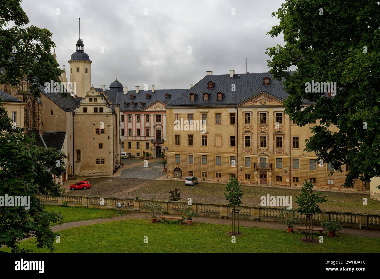 Altenburg Residential Palace in the skat town of Altenburg, Thuringia, Germany Stock Photo