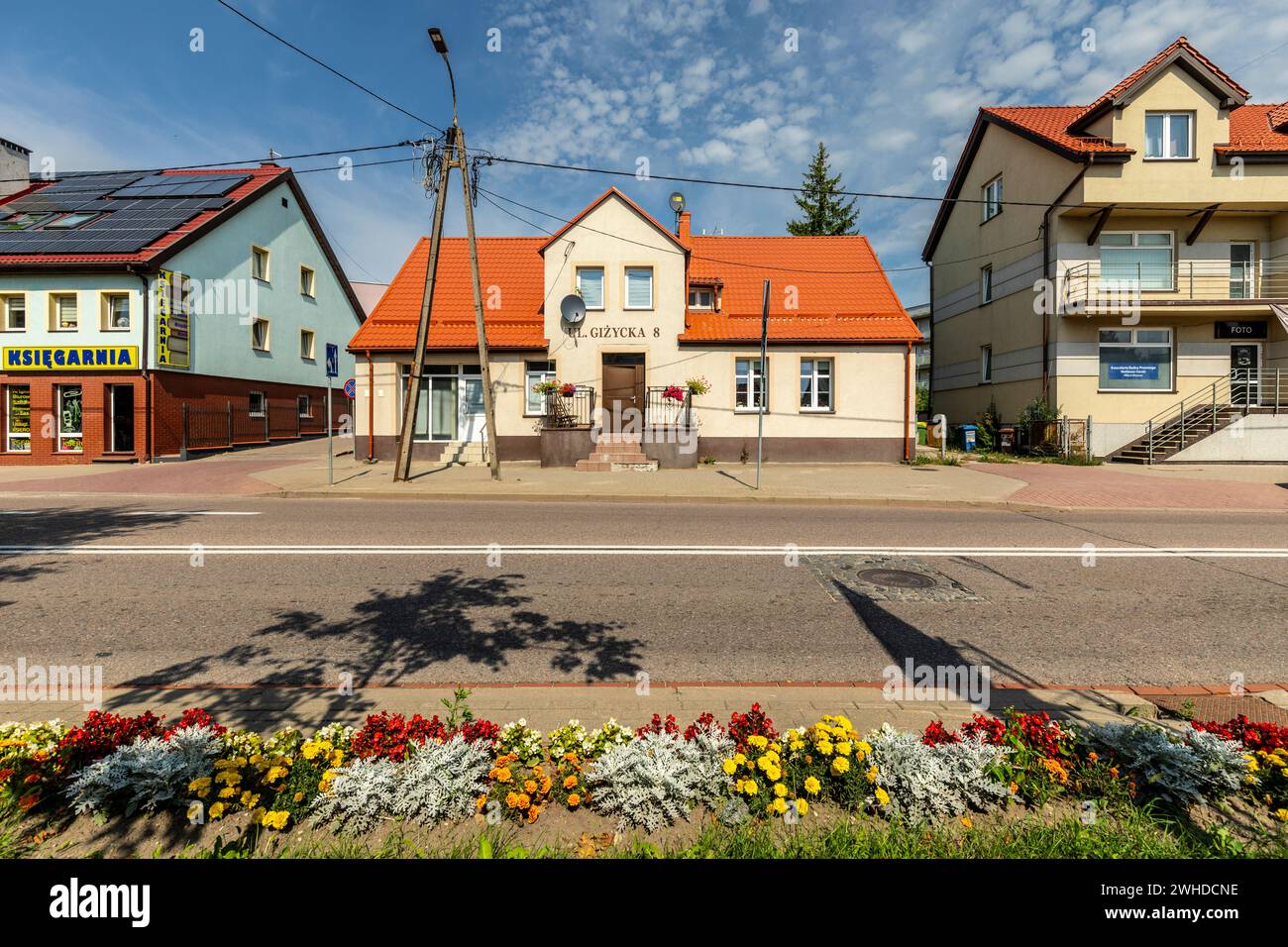 Europe, Poland, Warmian-Masurian Voivodeship, Orzysz Stock Photo