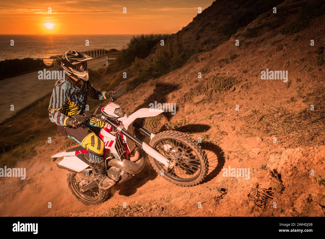 Bike with motor hi-res stock photography and images - Alamy