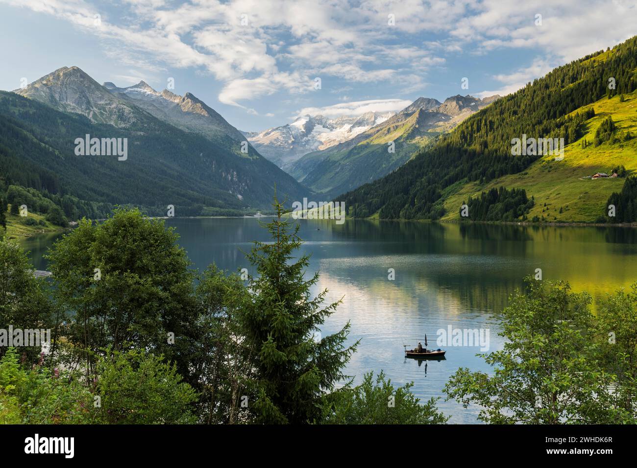 Durlassboden Reservoir Gerlos Pass Zillertal Alps Salzburg Austria durlassboden-reservoir-gerlos-pass-zillertal-alps-salzburg-austria