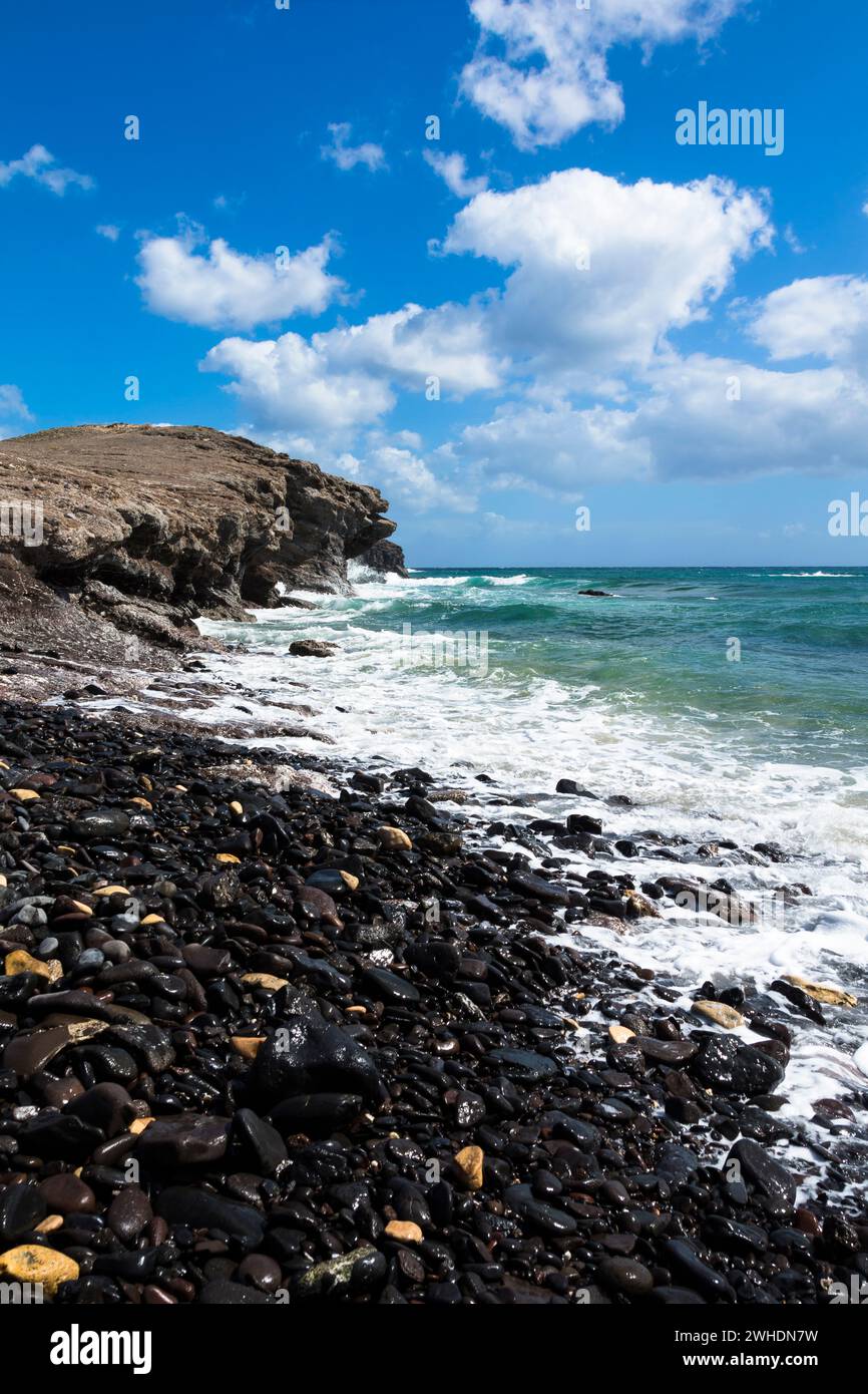 Vulcanic canarian island Lanzarote Stock Photo