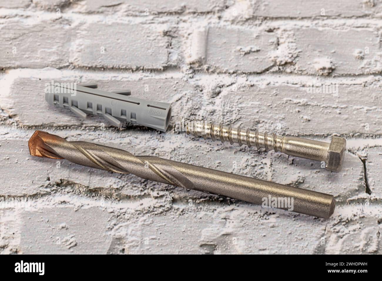 Hexagonal wood screw stainless steel, TOX expansion plug 'Barracuda