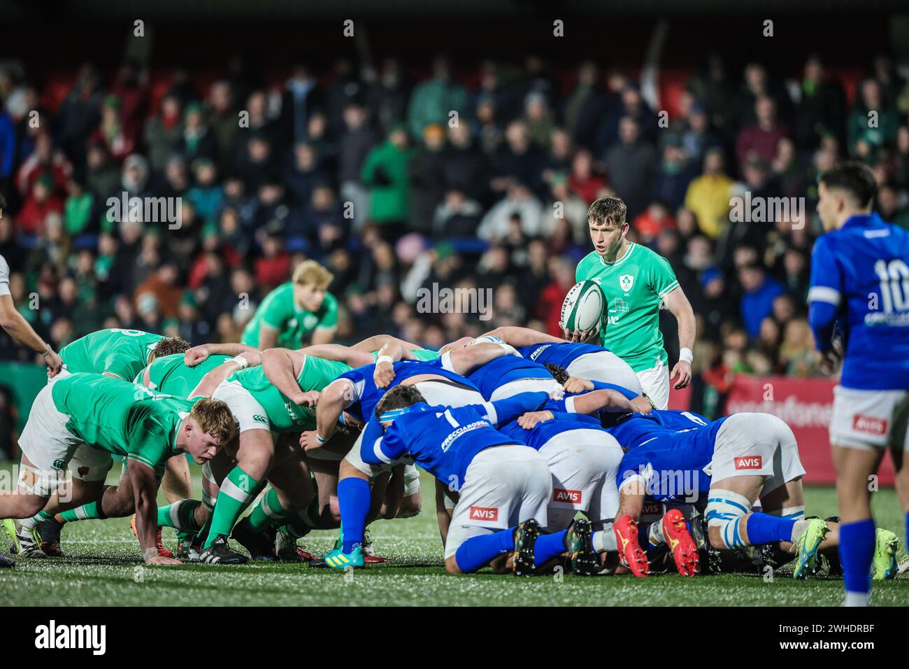 February 9th, 2024, Virgin Media Park, Cork, Ireland Under 20 Six