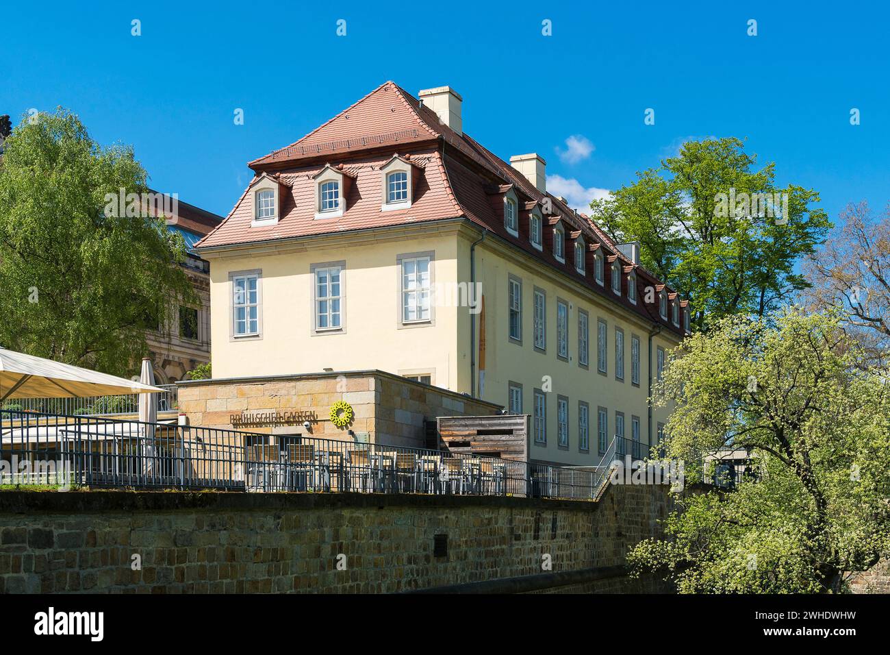 Restaurant bruhlscher garten hires stock photography and images Alamy