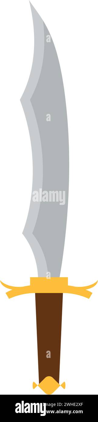 Isolated sword weapon medieval icon Vector Stock Vector Image & Art - Alamy