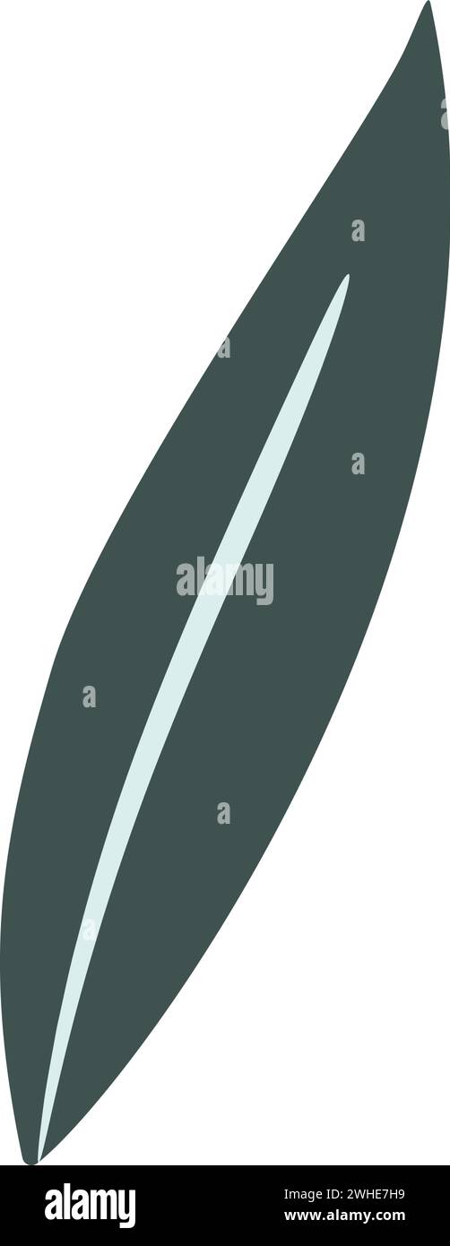 Isolated colored natural leaf icon Vector Stock Vector Image & Art - Alamy