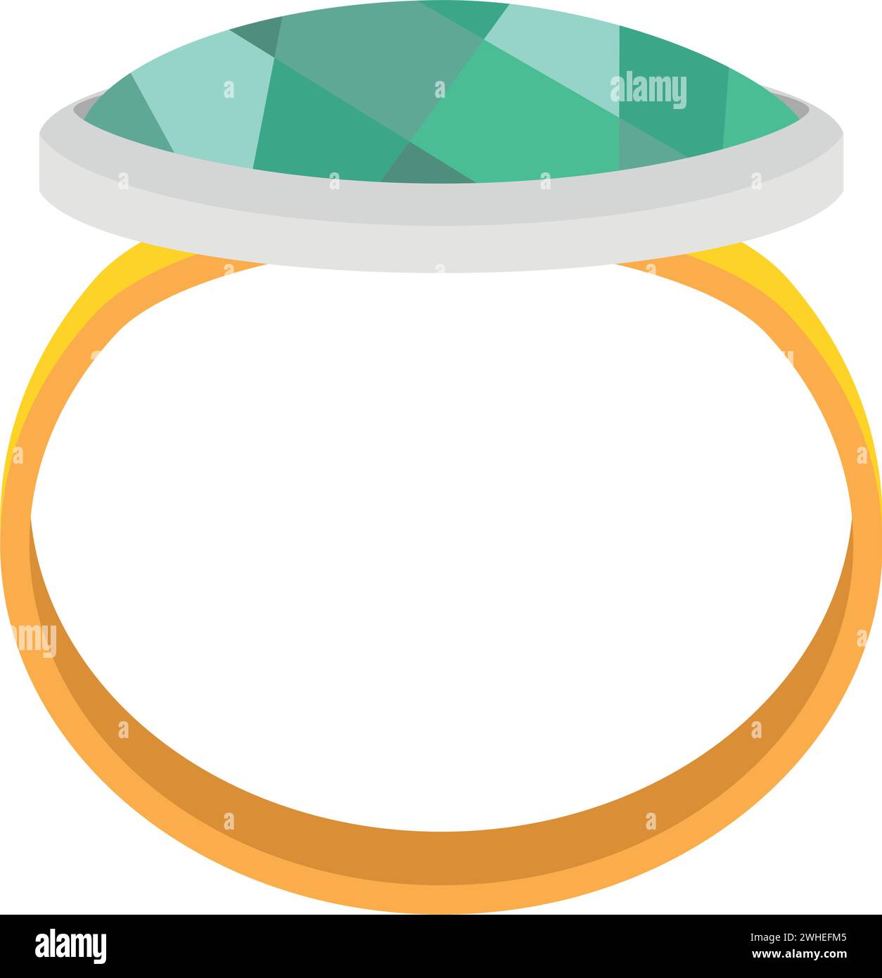 Colored diamond ring Stock Vector Images - Alamy