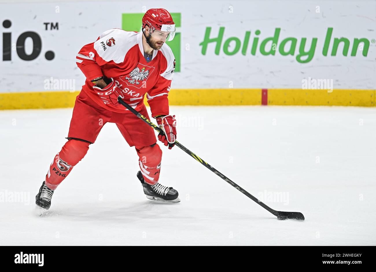 2024.02.09 Sosnowiec Hokej na lodzie Reprezentacja Mezczyzn Kadra IIHF