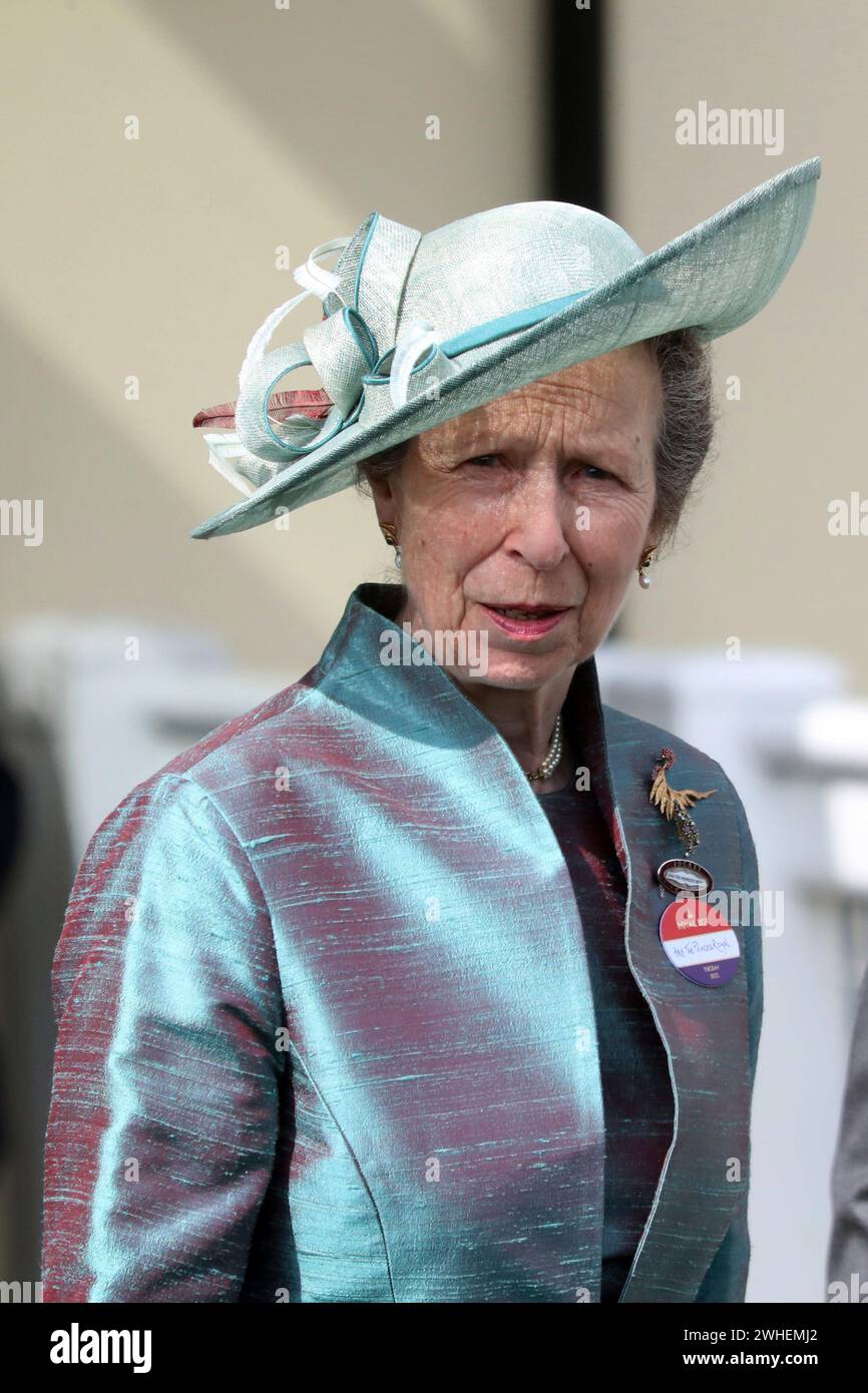 Princess anne royal ascot ascot hi-res stock photography and images - Alamy