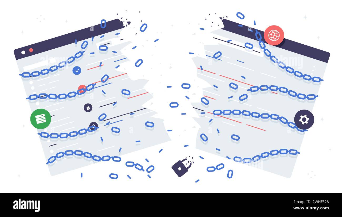 Unplugged concept Cut Out Stock Images & Pictures - Alamy