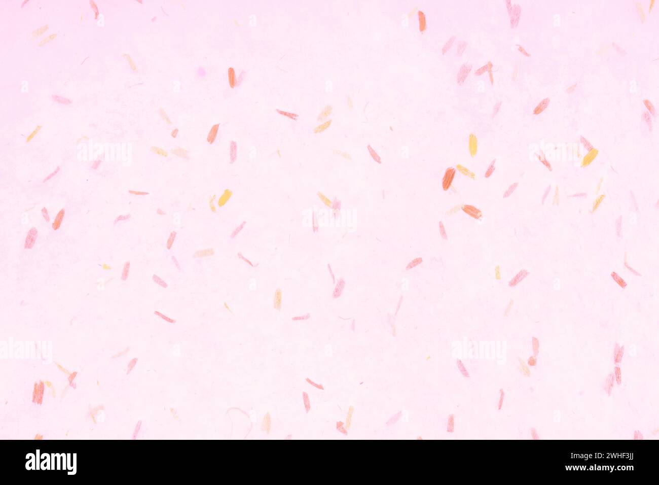 Handmade recycled paper texture as background. Stock Photo