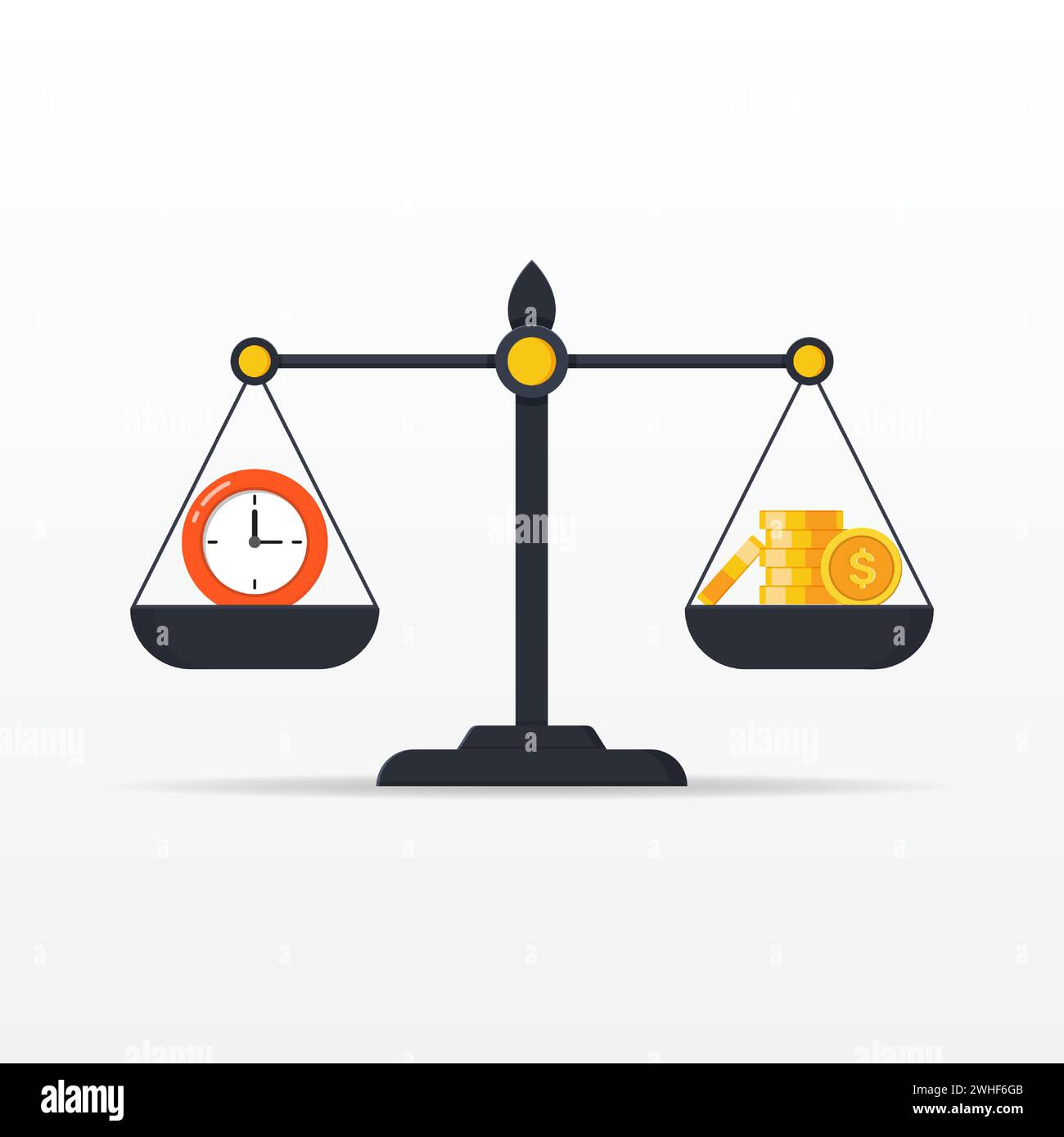 Balance benefit Stock Vector Images - Alamy
