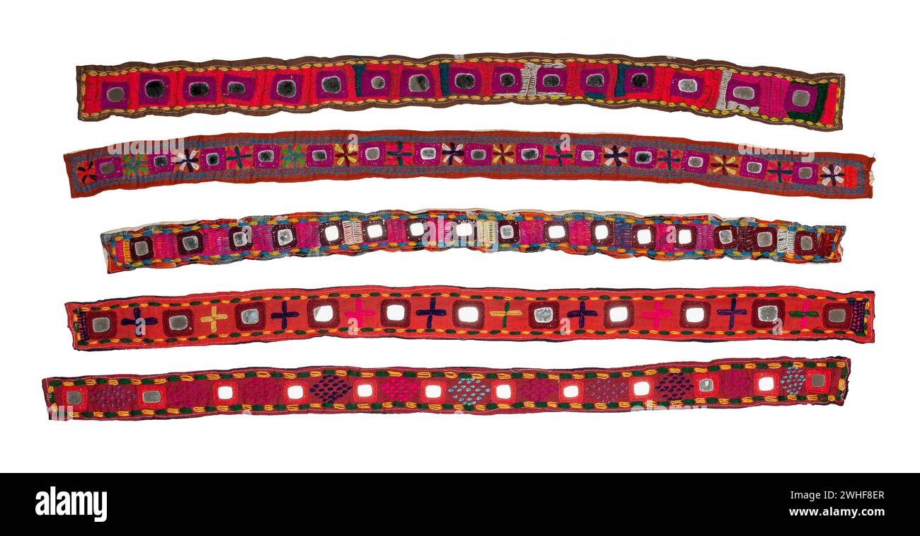 Colorful indian style ribbon Stock Photo - Alamy