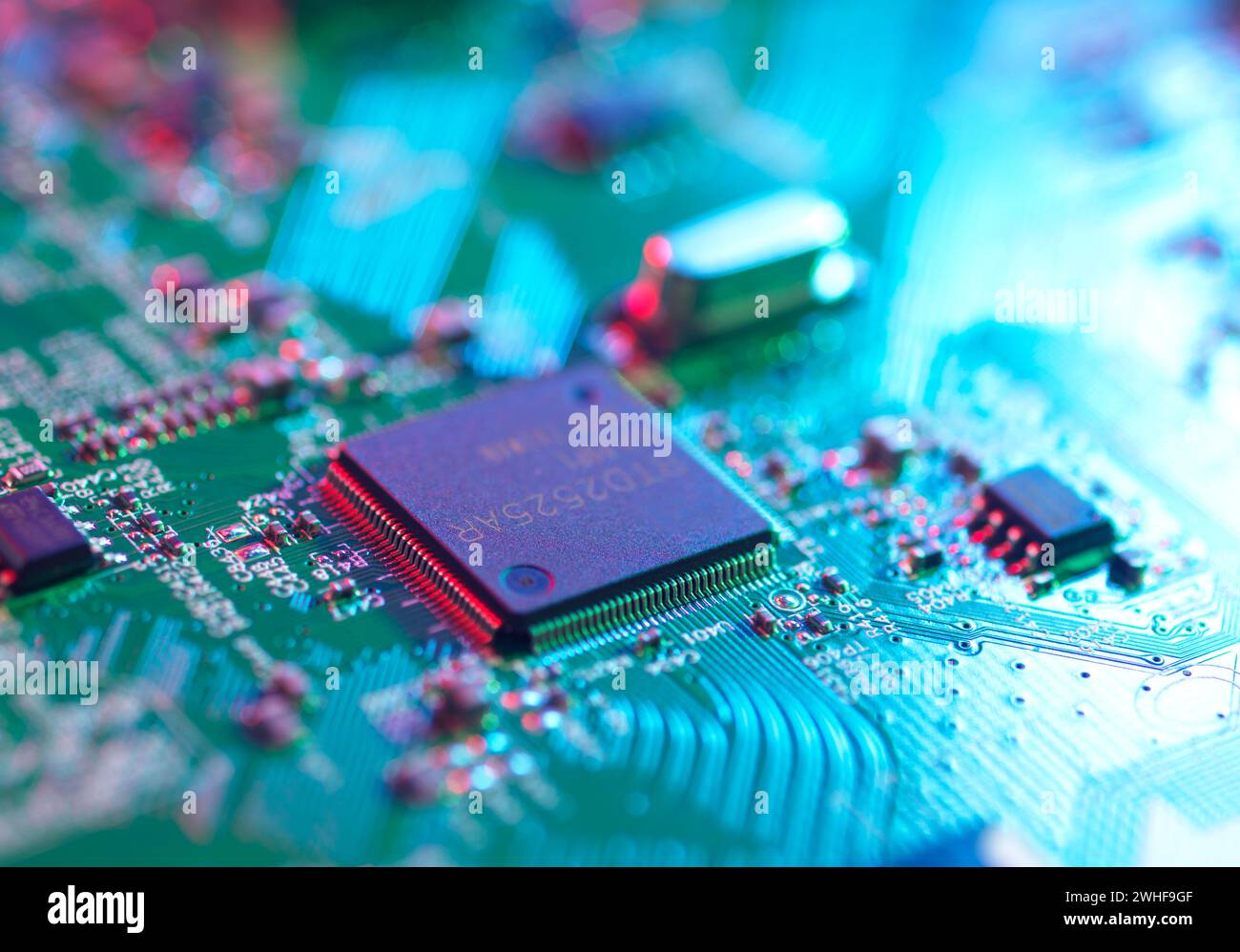 Circuit board Stock Photo