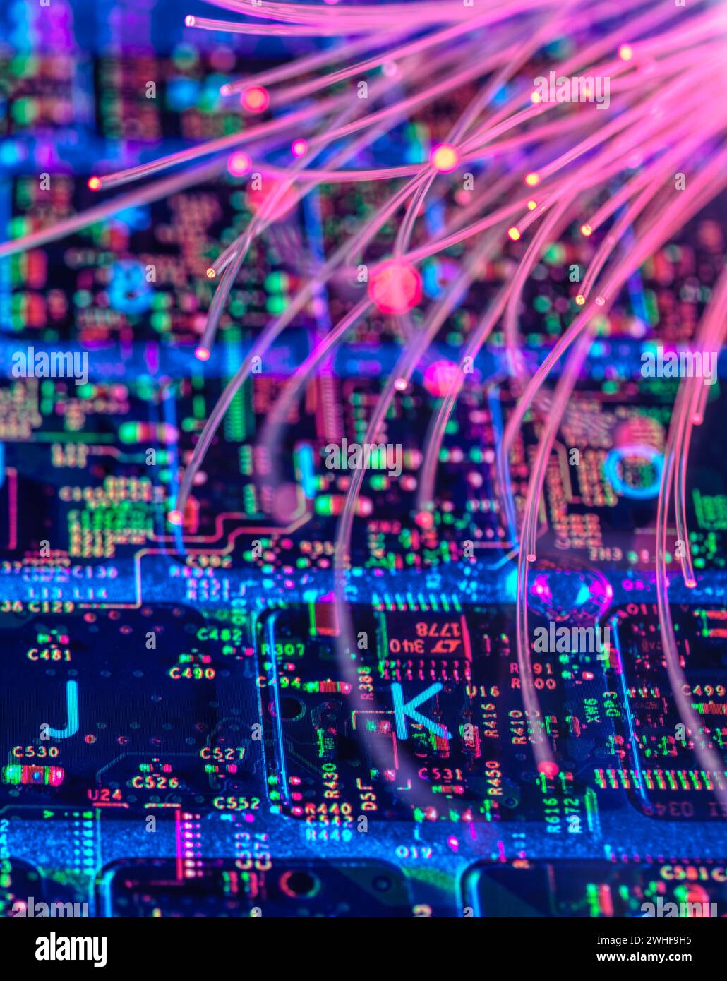 Cyber security, conceptual image Stock Photo
