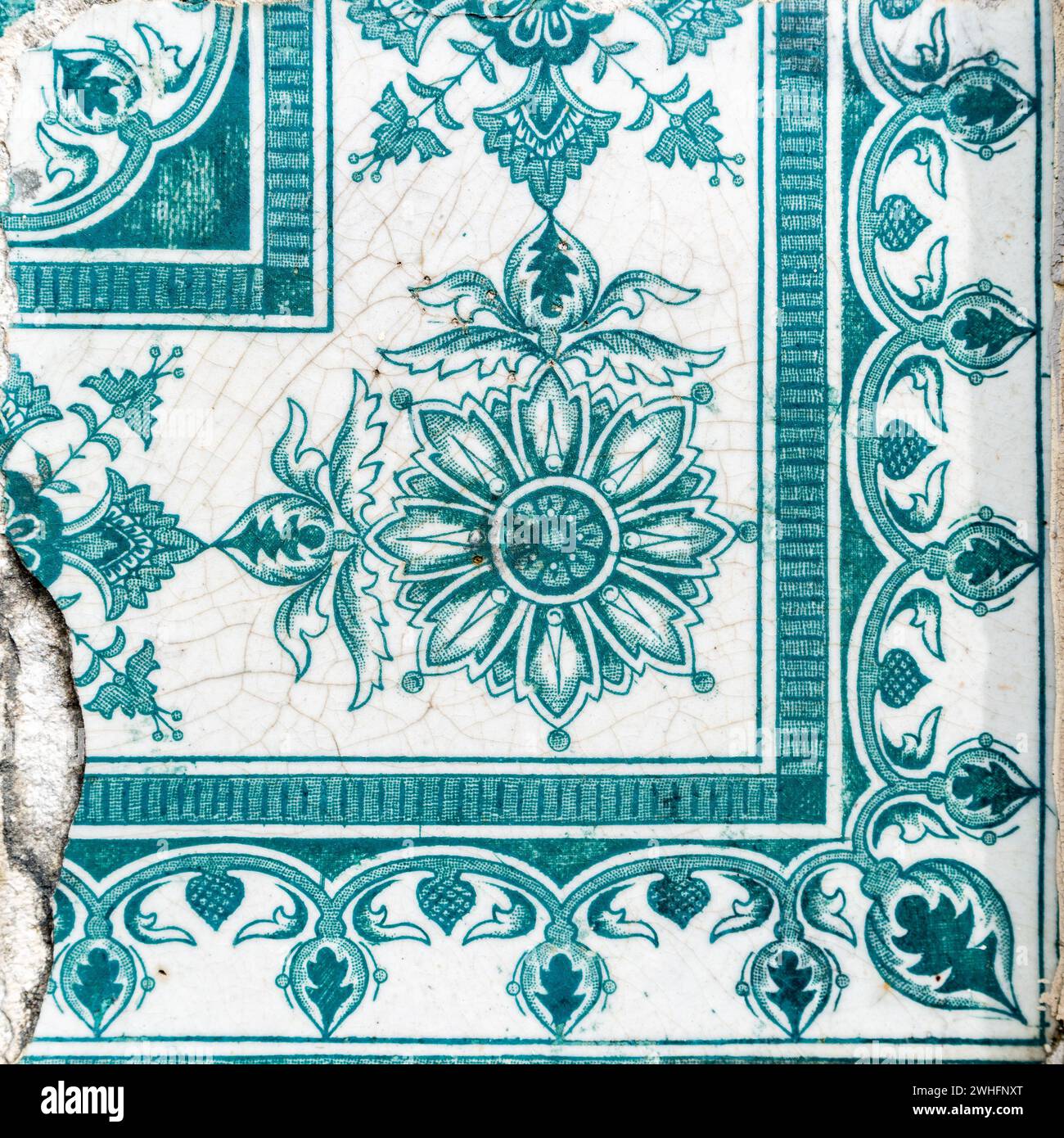Traditional Portuguese tiles Stock Photo