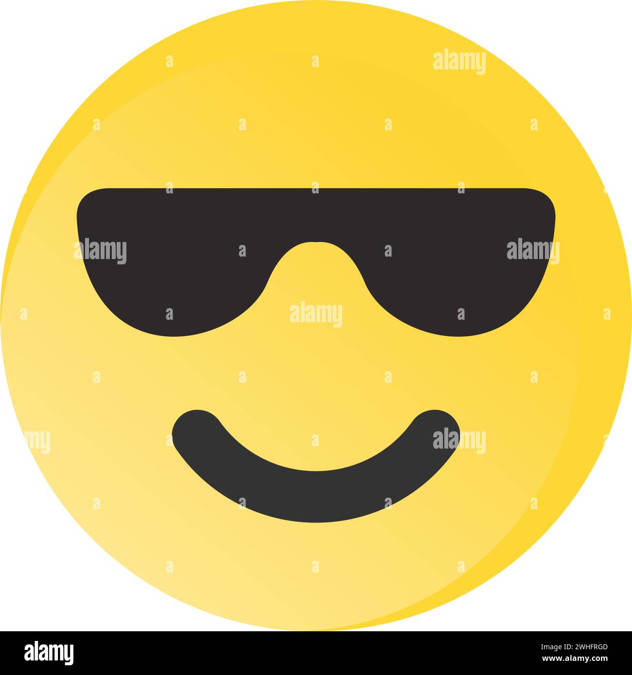set of emoticon smile icons Stock Vector Image & Art - Alamy