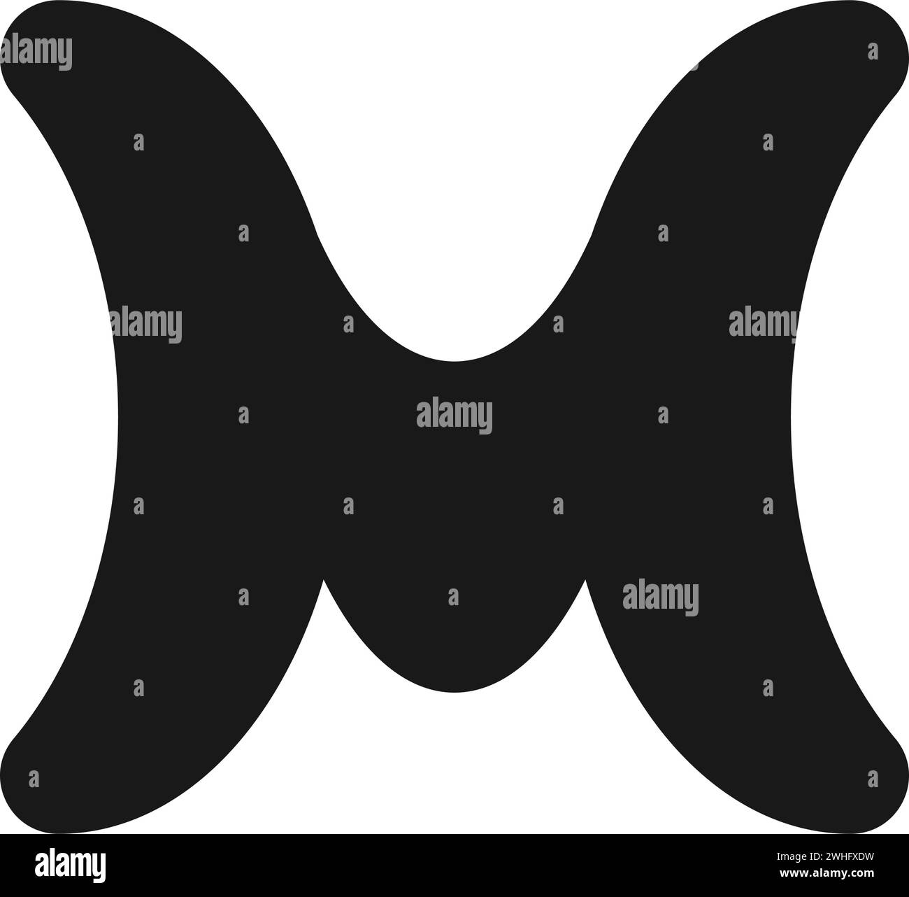 letter M logo vector illustration design Stock Vector Image & Art - Alamy