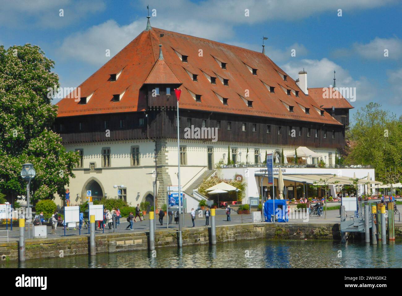 Jan Hus in Constance Stock Photo