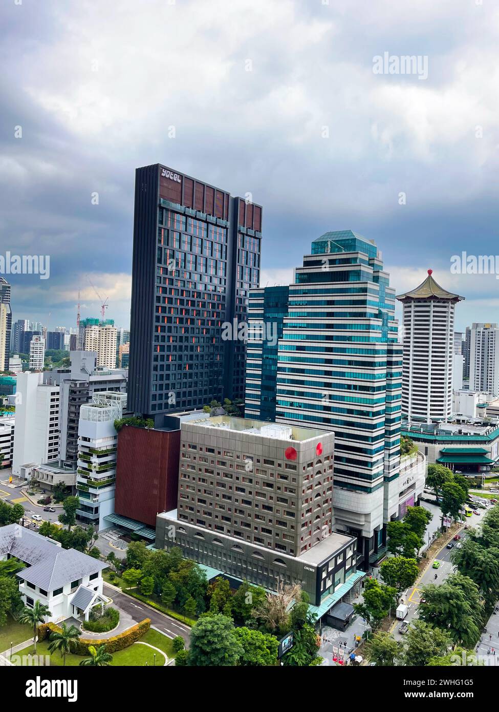 Singapore city planning hi-res stock photography and images - Alamy