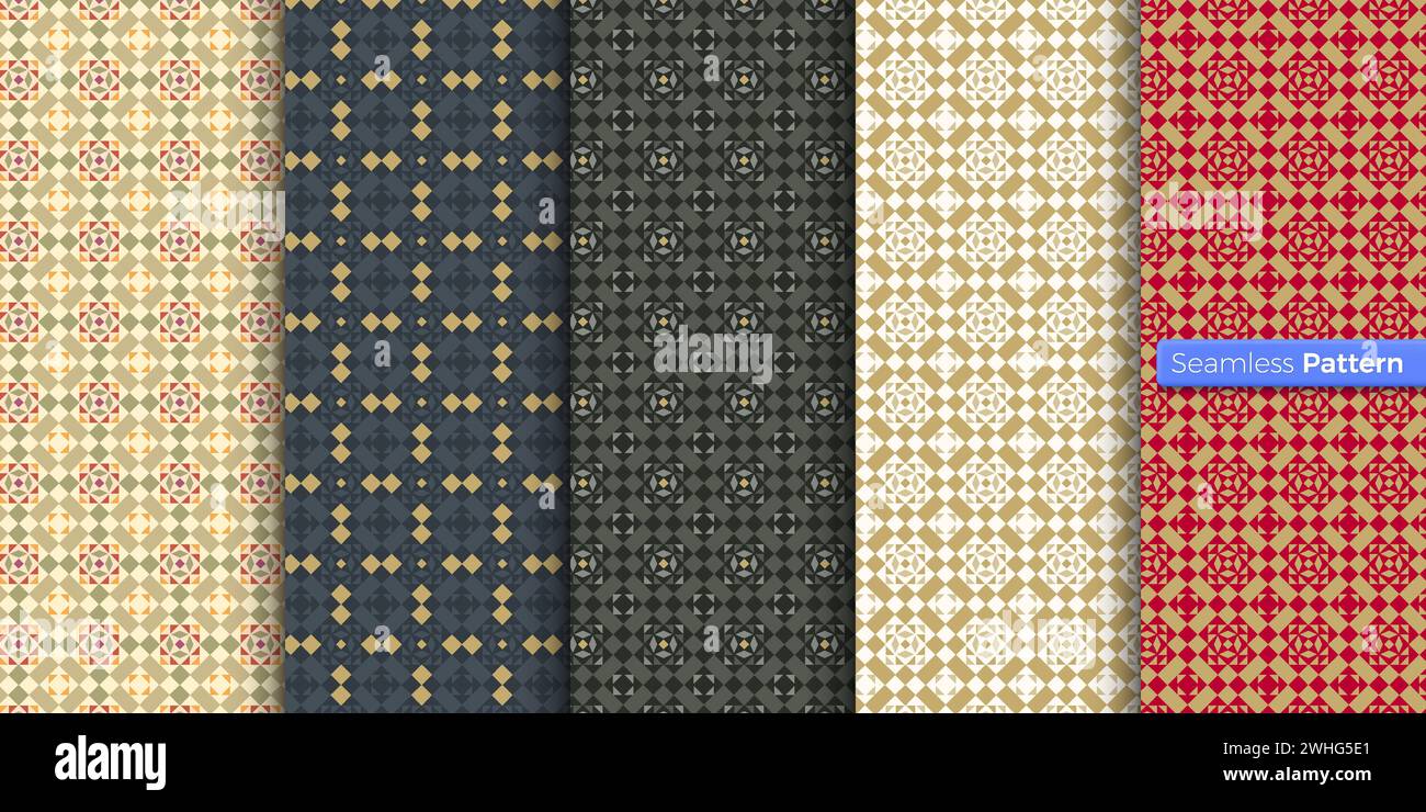 Abstract square geometric pattern. colors background. contemporary art ...