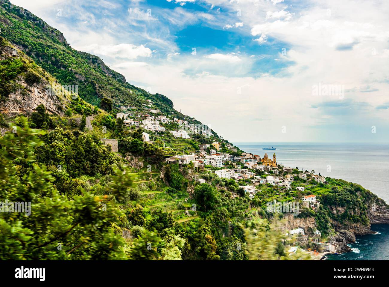 The city of Amalfi, on the Amalfi coast, Italy Stock Photo - Alamy