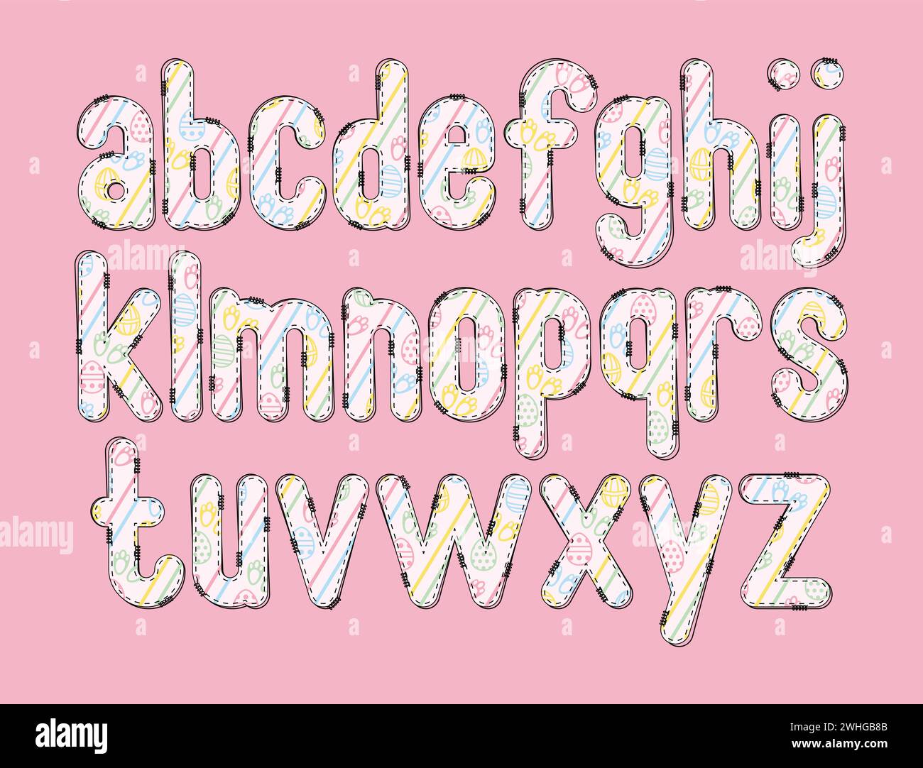 Versatile Collection of Harmony Alphabet Letters for Various Uses Stock Vector Image & Art - Alamy