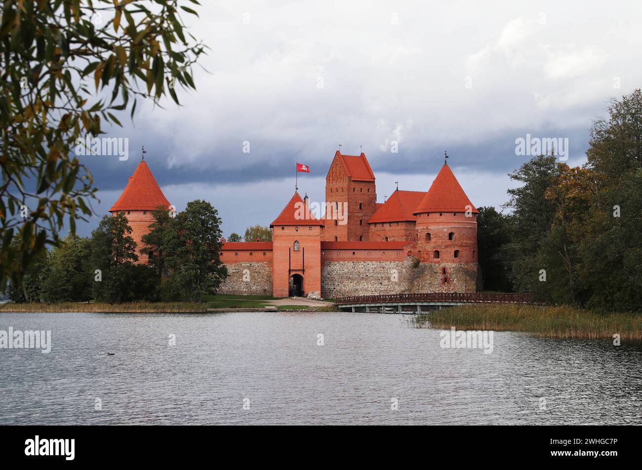The watercastle Trakai in Lithuania, baltic states, europe Stock Photo