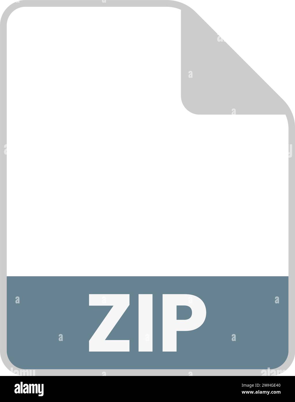 simple icons of various file types Stock Vector Image & Art - Alamy