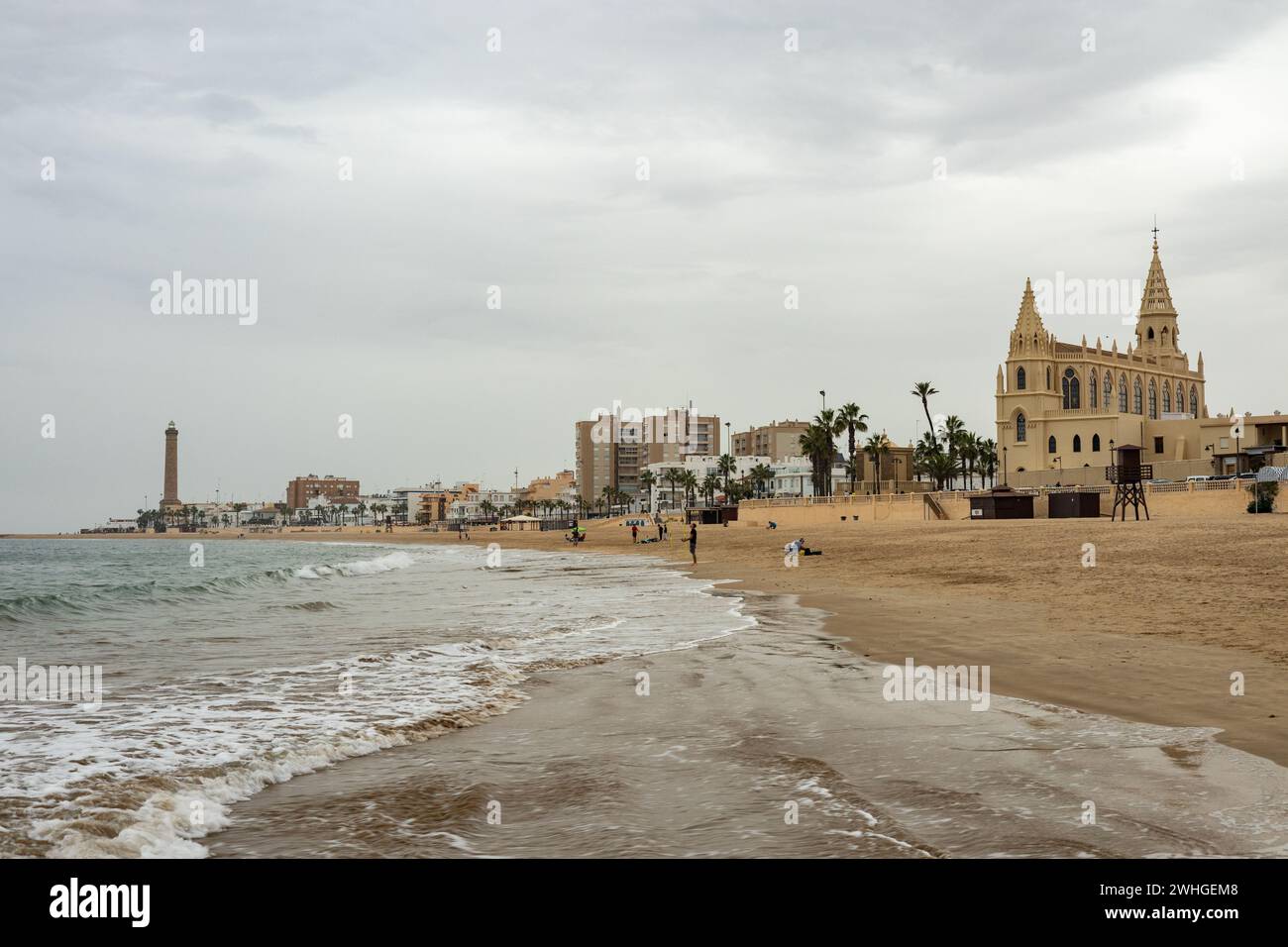 Lighthouse chipiona spain tourism hi-res stock photography and images ...