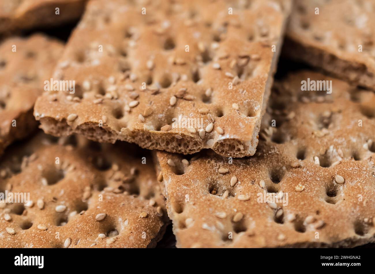 Crispbread Stock Photo