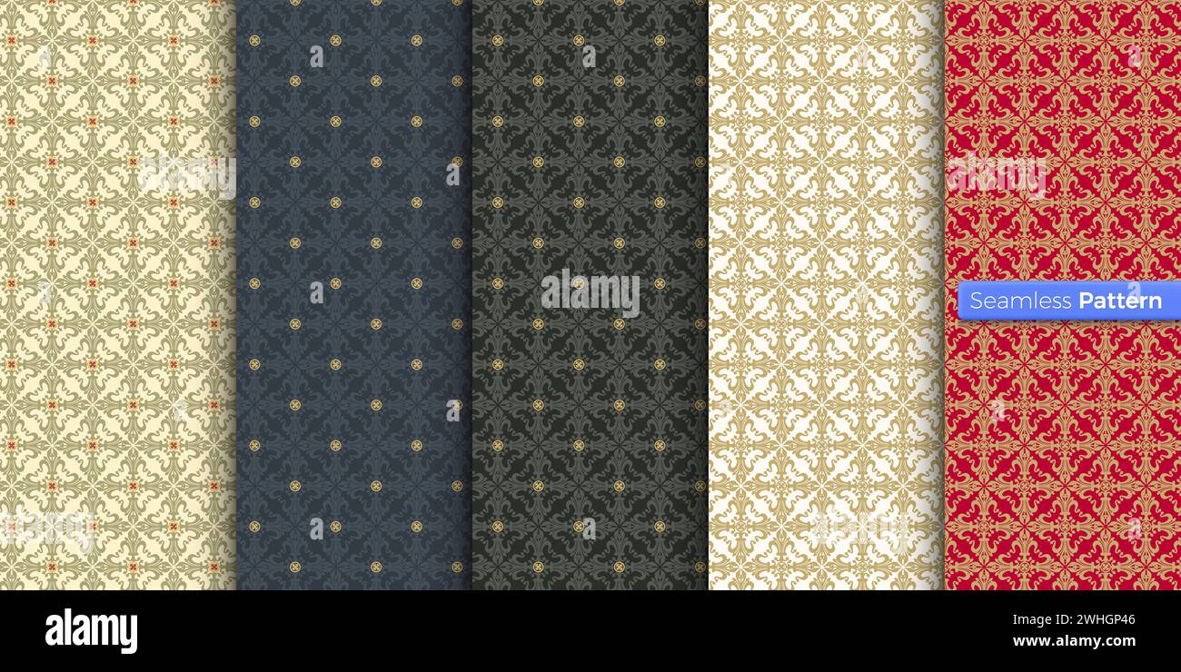 Chinese Japanese style geometric pattern. colors background ...