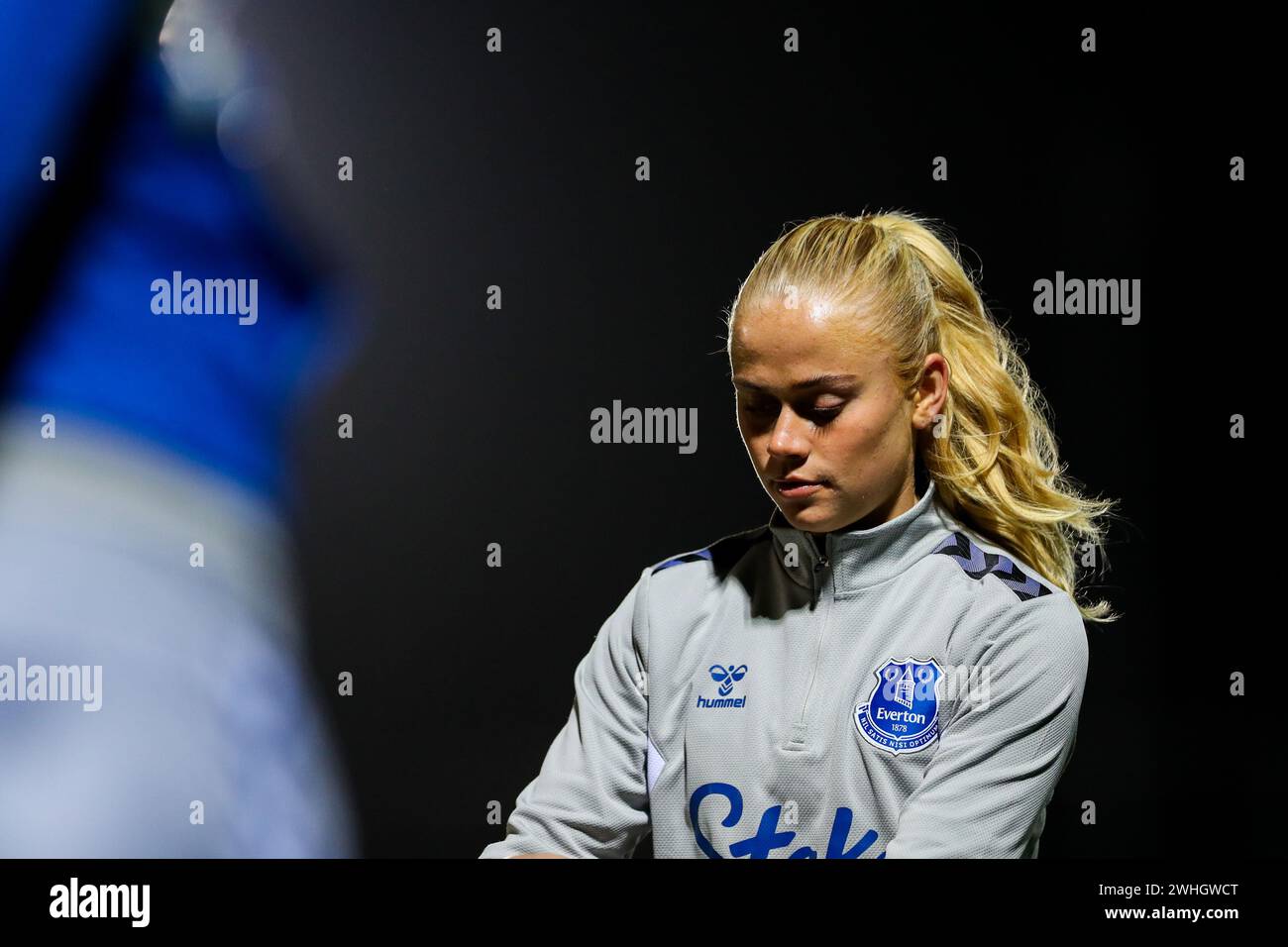 London, UK. 4 February 2024. Kathrine Moller Kuhl during the WSL