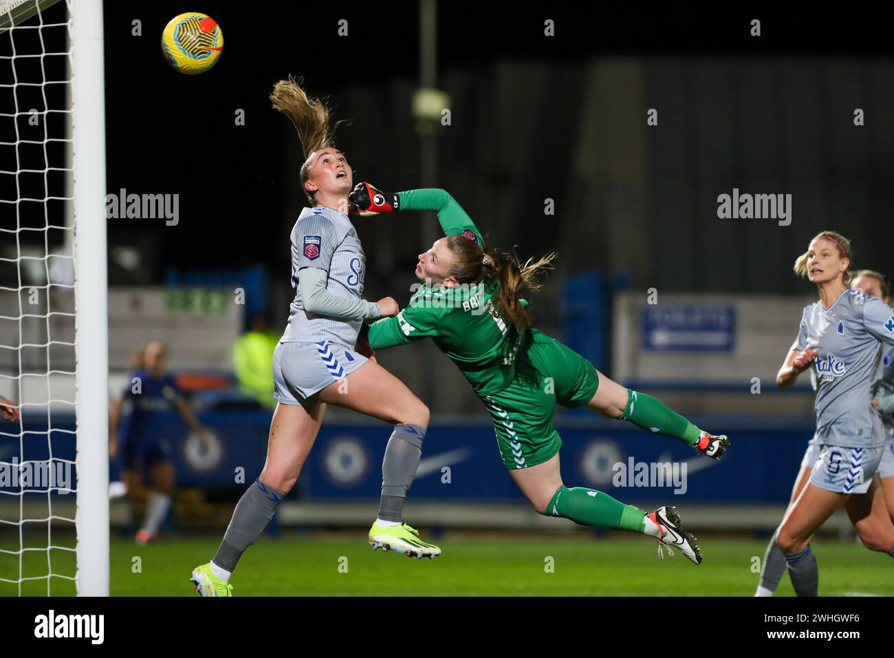 London, UK. 4 February 2024. Courtney Brosnan & Megan Finnigan during