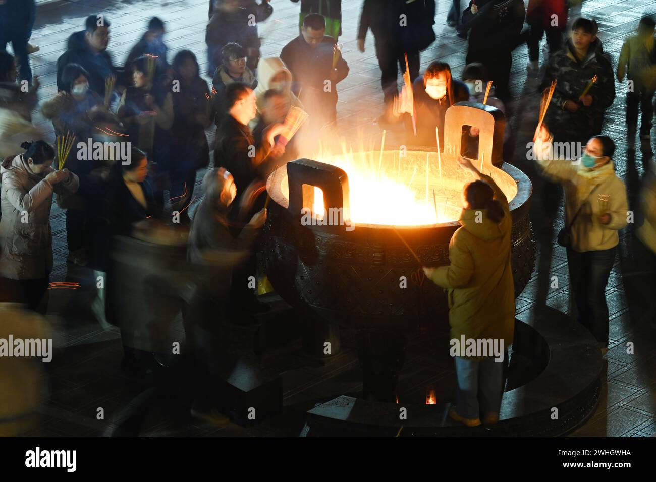 Nanning, China. 10th Feb, 2024. NANNING, CHINA - FEBRUARY 10, 2024 ...