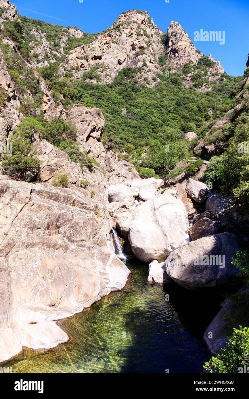 Gorges d'Heric, France Stock Photo