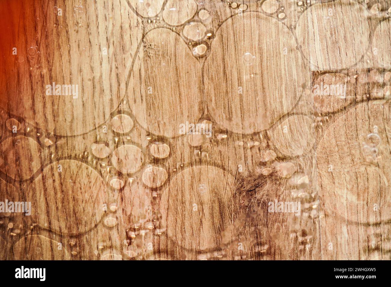 Abstract background bubbles oil hi-res stock photography and images - Alamy