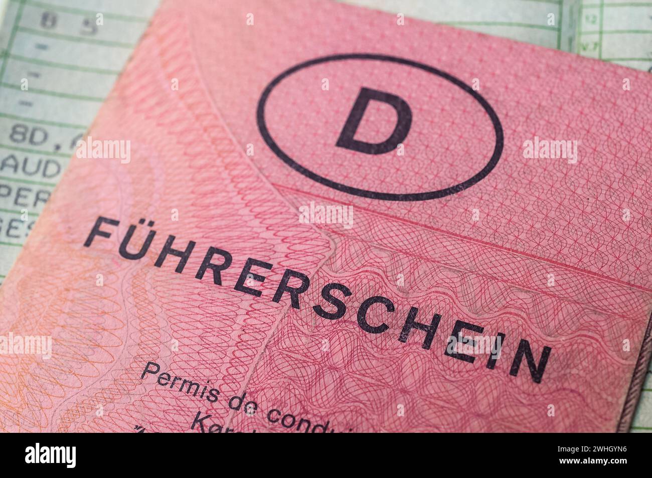Driving license Germany Stock Photo Alamy