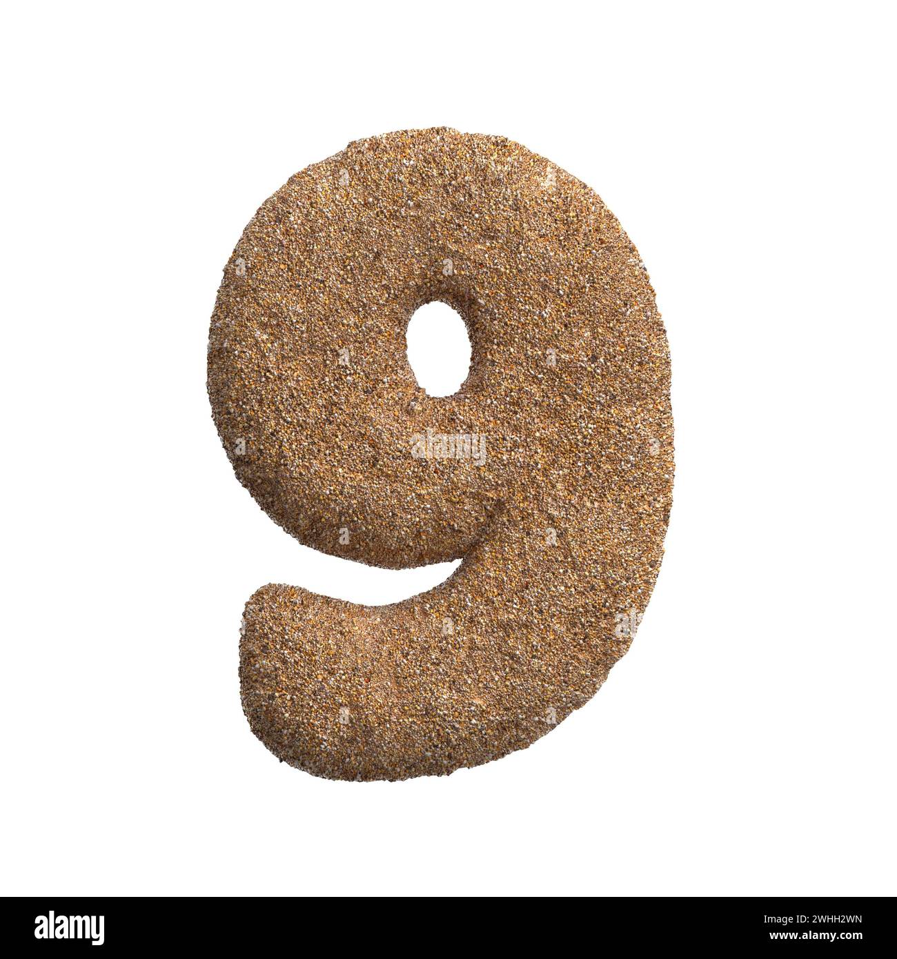 3d number 9 hi-res stock photography and images - Alamy