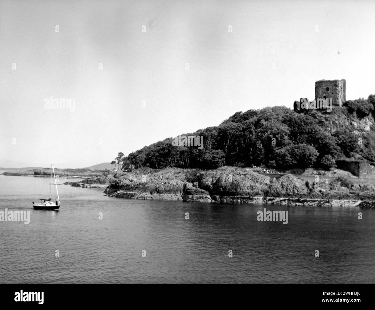 Dunollie Castle, Oban, Scotland, 1977 Stock Photo Alamy